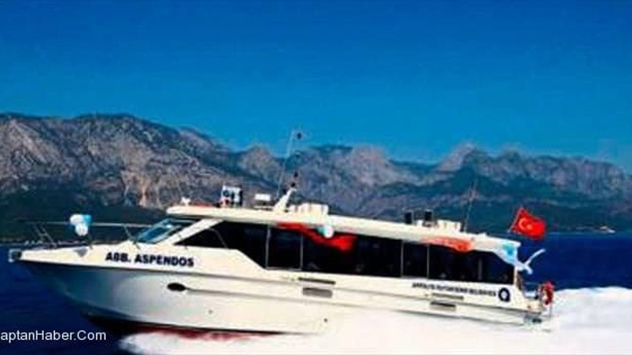 Antalya -Kemer arasında Deniz otobüsü seferleri 4'e çıktı