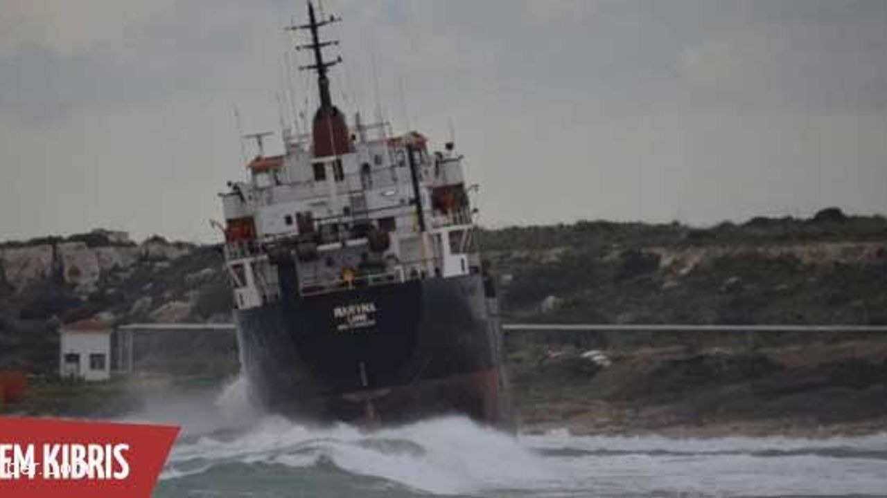 5 Ocak’ta karaya oturan gemi bugün kurtarıldı 