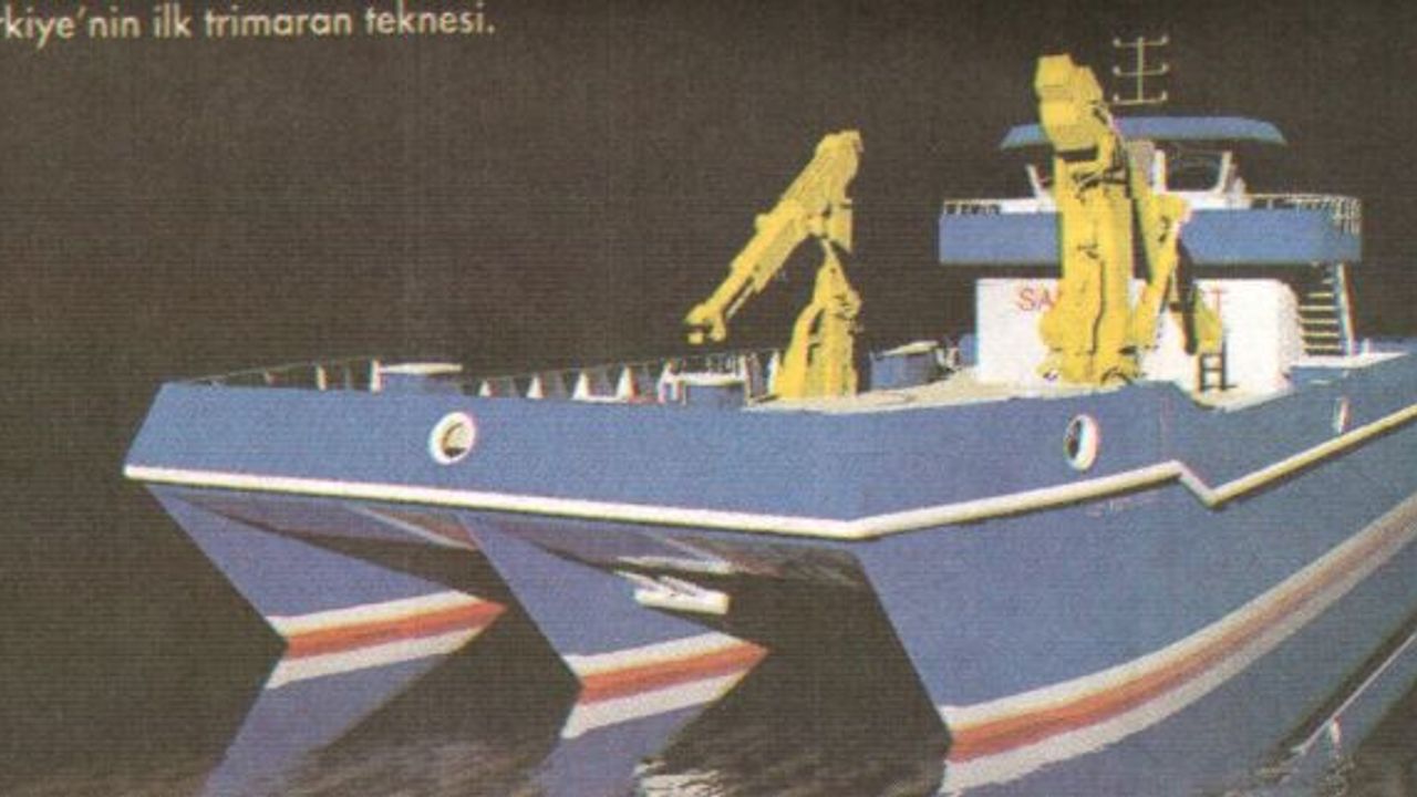 Türkiye'nin İlk Trimaran Teknesi