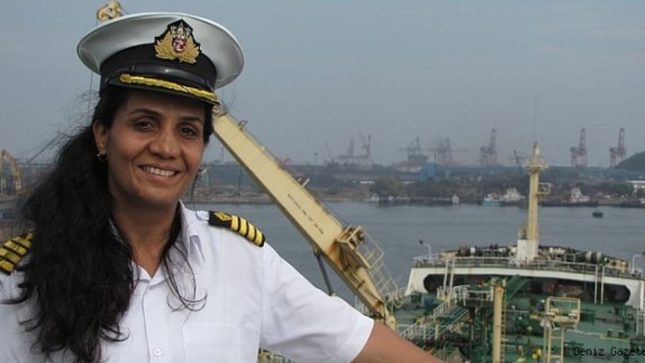 IMO'nun Denizde Üstün Cesaret Madalyası Kaptan Radhika Menon'un