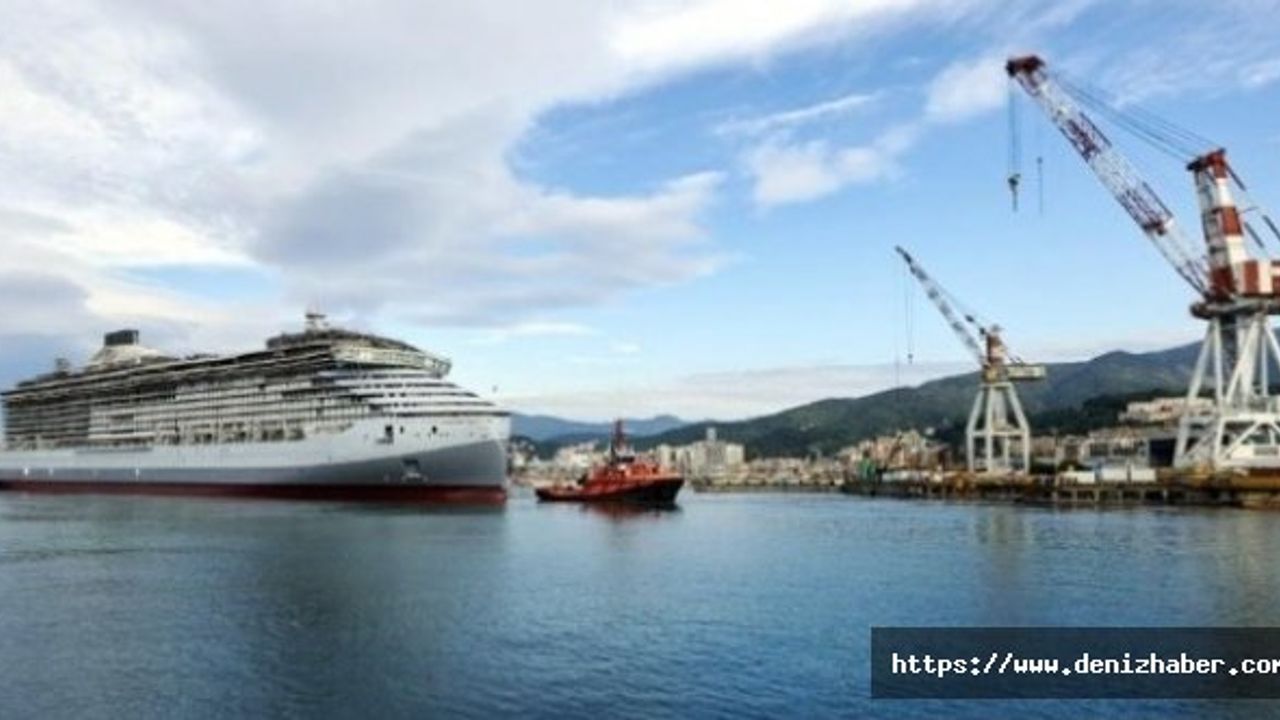 Fincantieri Yeni Cruise Gemisini Suya İndirdi: Valiant Lady!