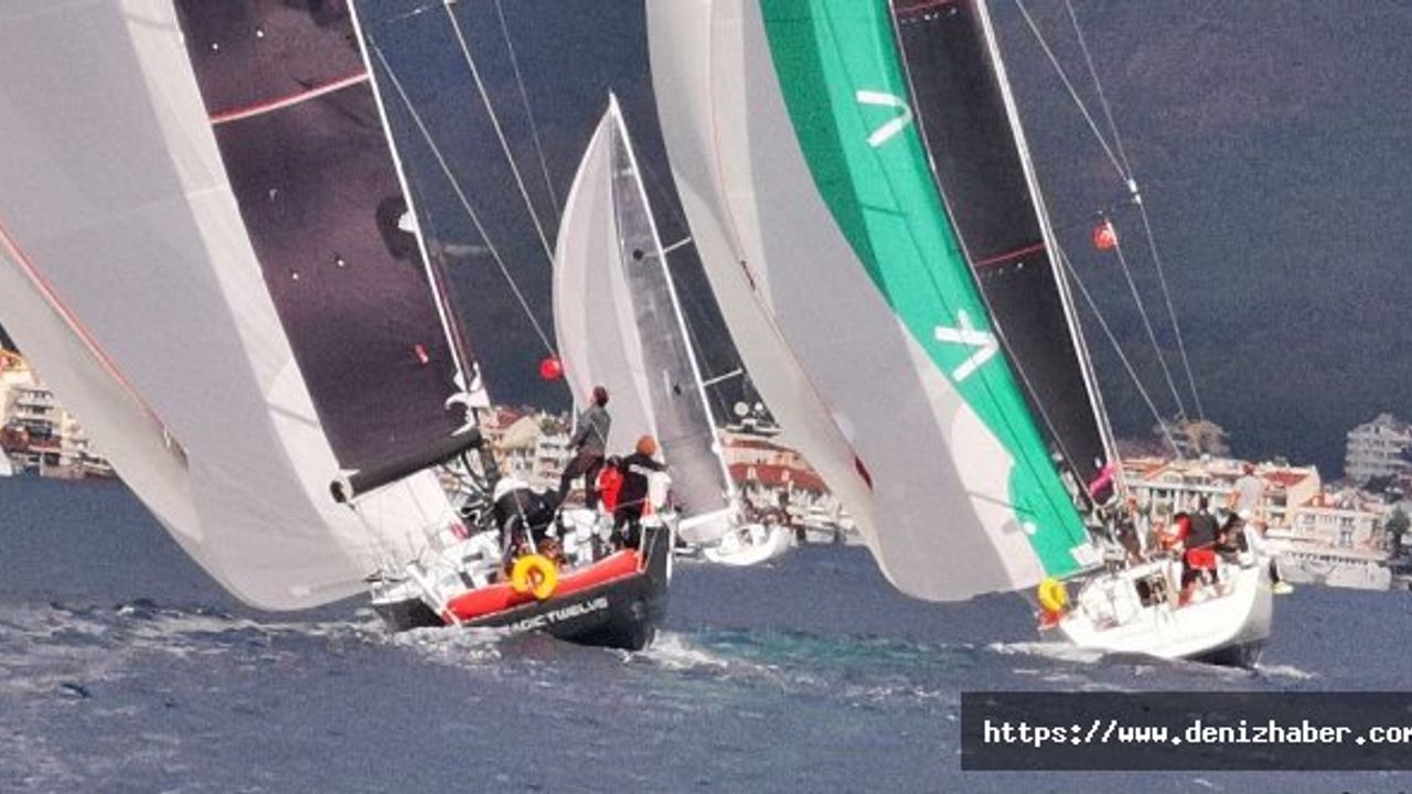 Marmaris Uluslararası yelken yarışları sona erdi