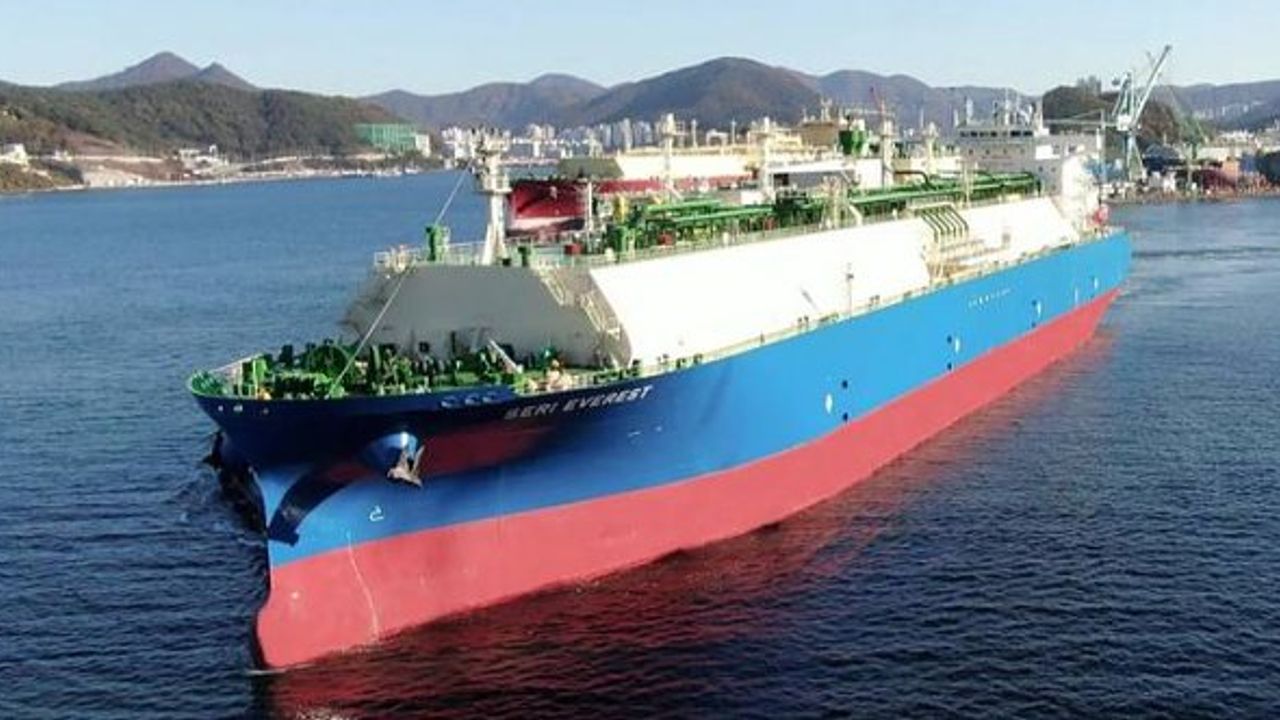 Dünyanın en büyük etan taşıyıcı tankeri ABD'den Çin'e rekor sevkiyatla kalktı!