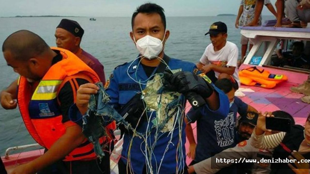 Endonezya'da yolcu uçağı denize düştü