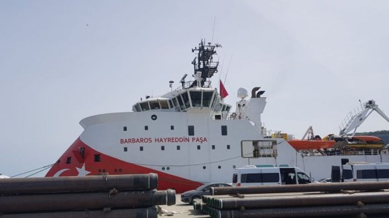 Barbaros Hayreddin Paşa sismik araştırma gemisi Filyos Limanı’na ulaştı