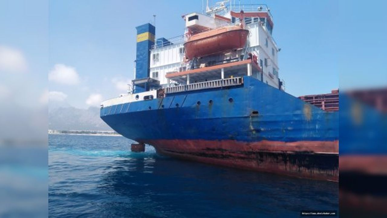 Denizi kirleten gemiye 1 milyon 566 bin lira ceza