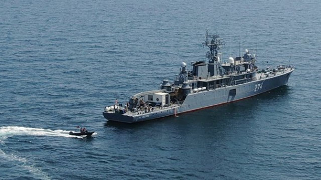 Karadeniz'de Dive-2021 uluslararası askeri tatbikatı başladı!