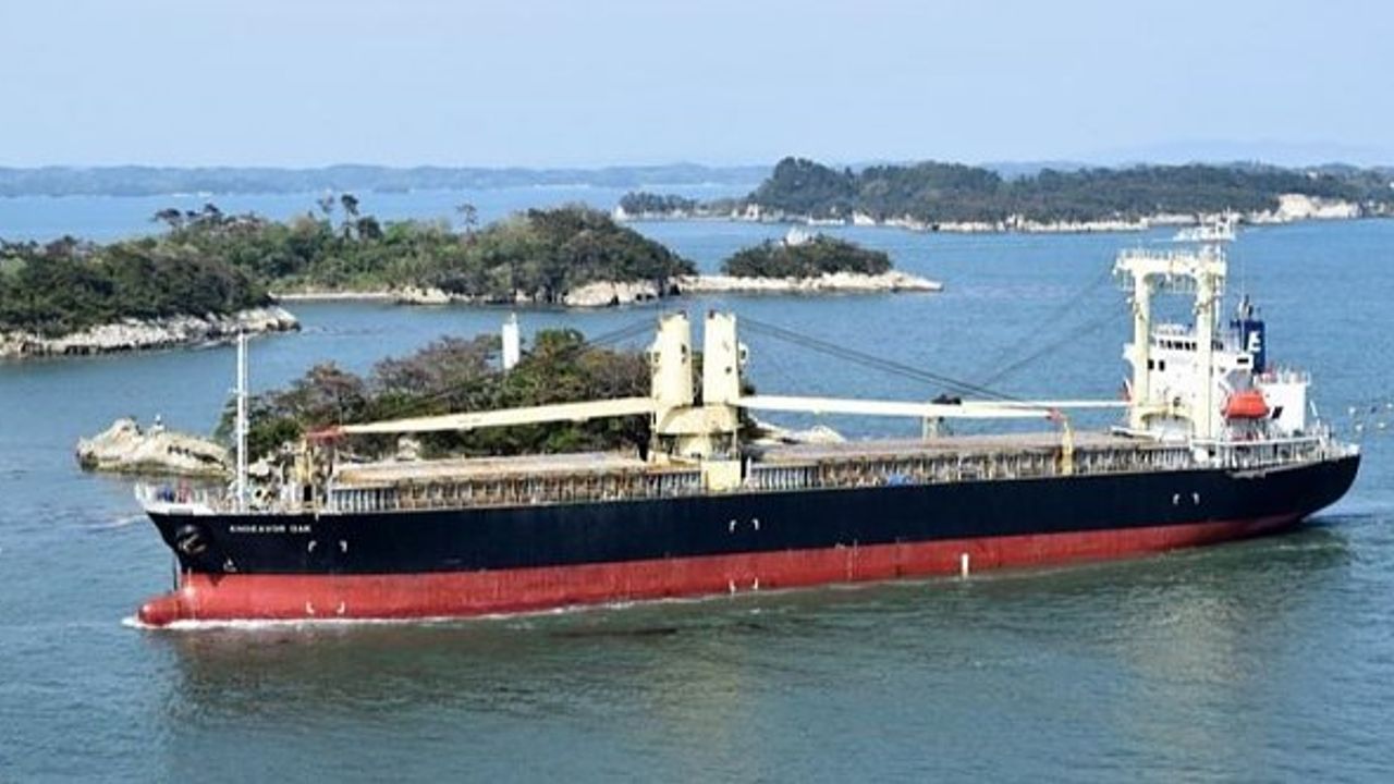 11.000 ton çelik yüklü gemi Andaman denizinde gizemli bir şekilde battı!