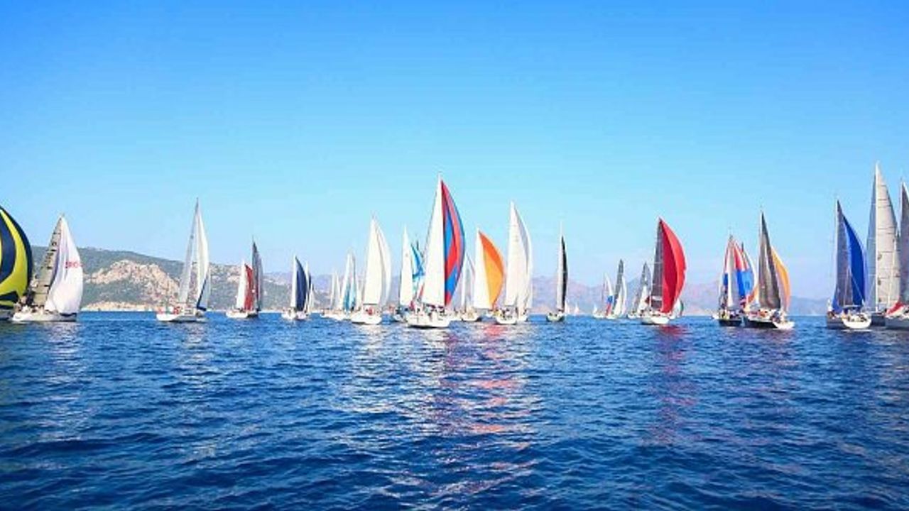 Marmaris'te 10 farklı ülkeden 1300 yelkenci 130 tekneyle yarışacak!