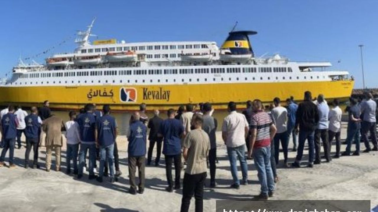 Türkiye-Libya arasında gemi seferleri yeniden başladı