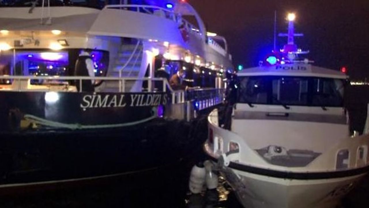Deniz polisi Boğaz'da eğlence tekneleri ve özel yatları denetledi!