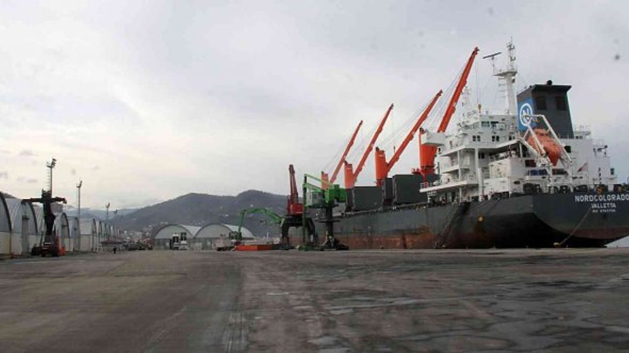 Giresun Limanı 1 milyon ton yük miktarını aşarak rekor kırdı!