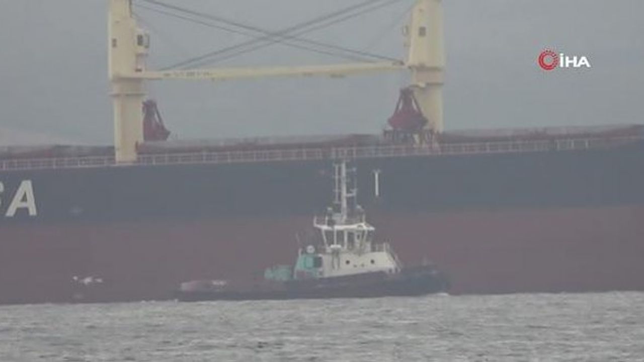 Odessa'da vurulan Türk gemisi Yalova'ya ulaştı
