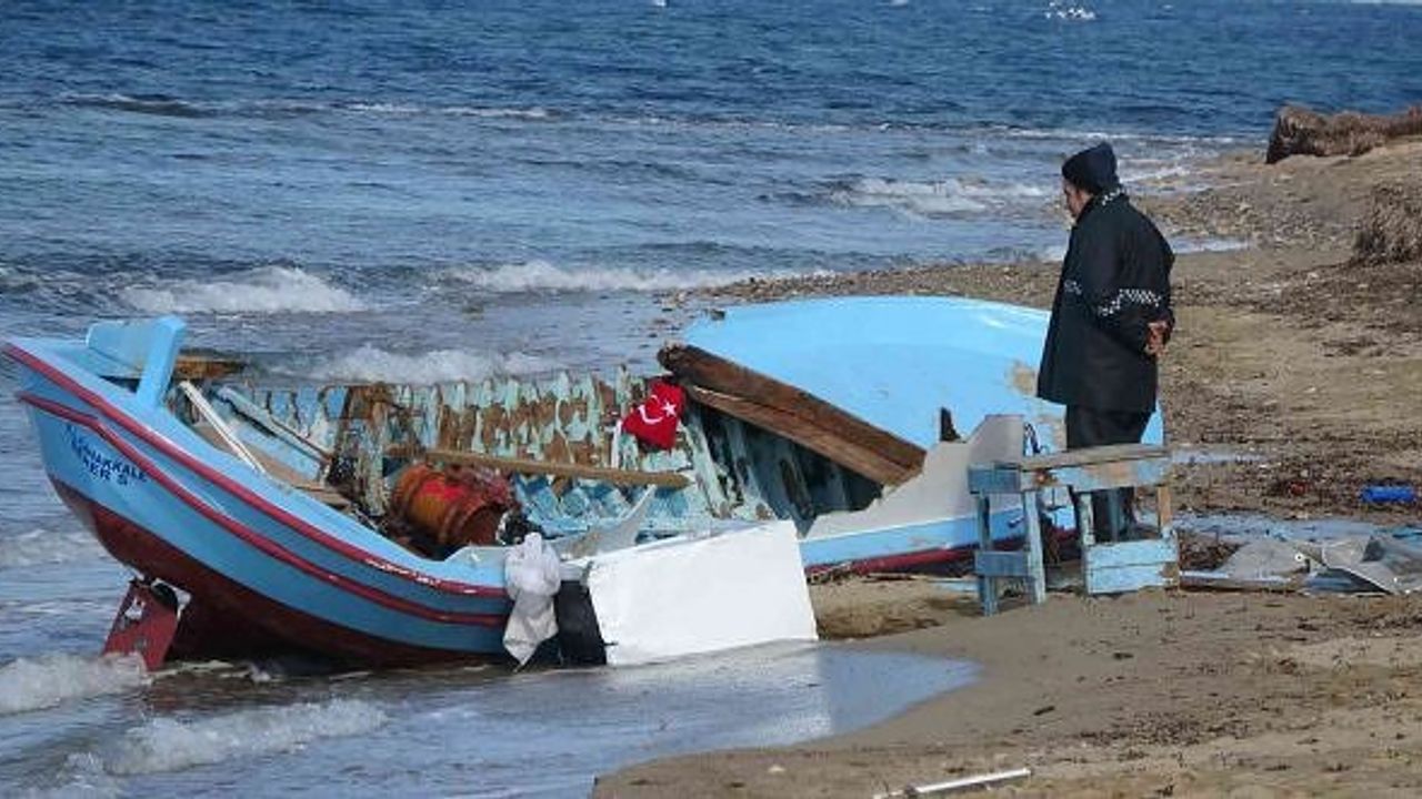Teknesi karaya vuran balıkçı 3 gündür kayıp