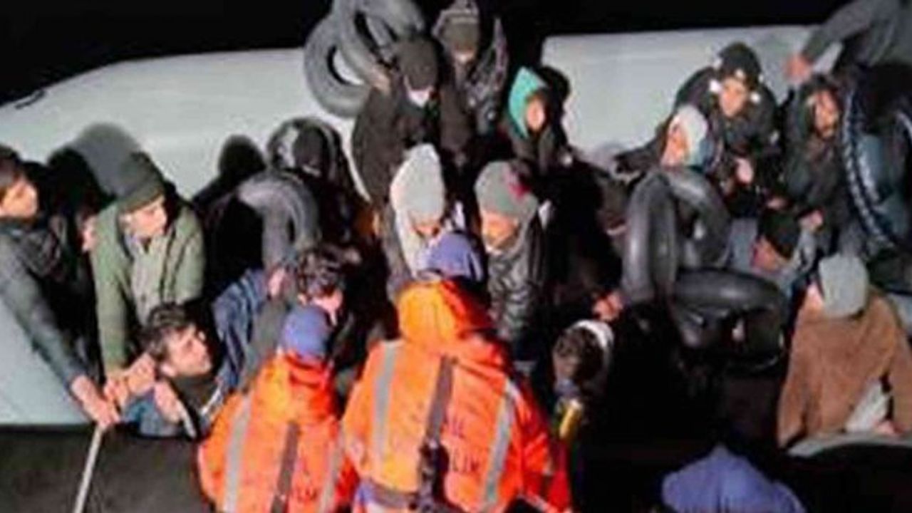 Dalaman'da 38 düzensiz göçmen yakalandı