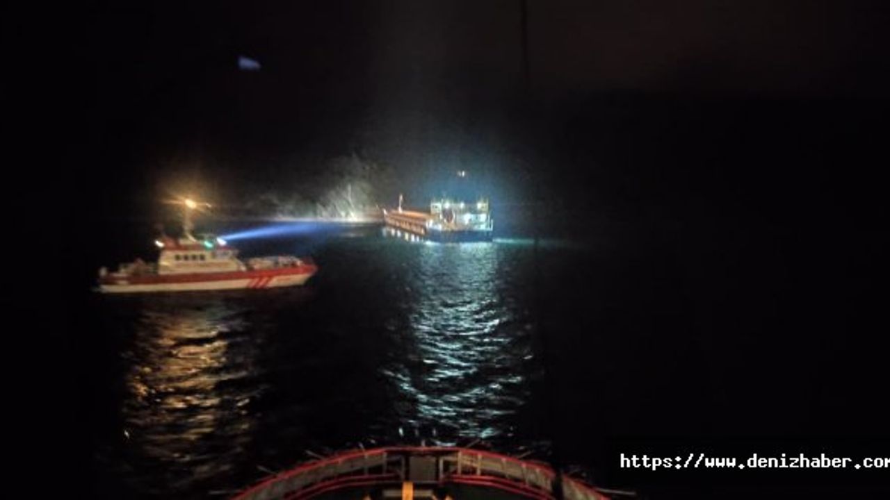 MV KAPITAN SHYRIAGIN Kilitbahir önlerinde karaya oturdu