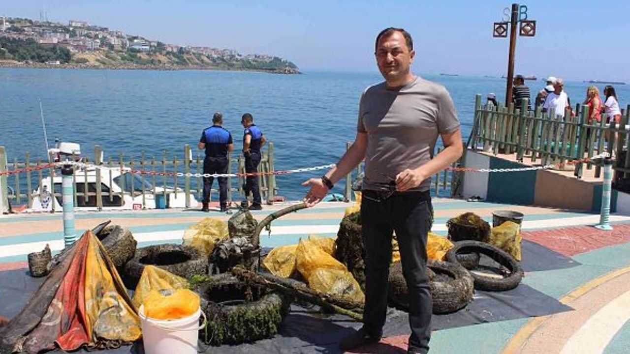 Deniz değil hurdalık: Marmara Denizi'nden çıkanlar görenleri şok etti