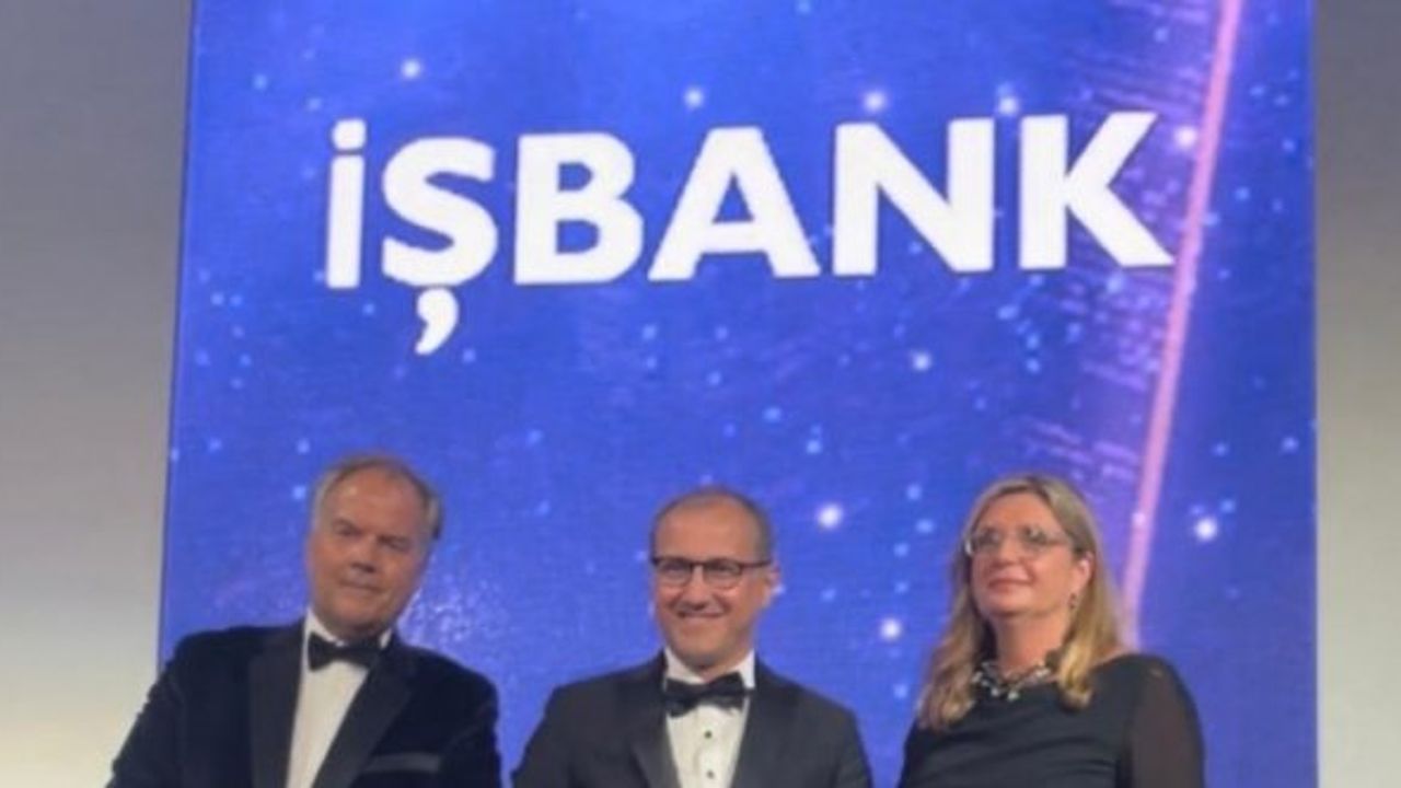 İş Bankası’na Orta ve Doğu Avrupa’nın en iyi dijital bankası ödülü
