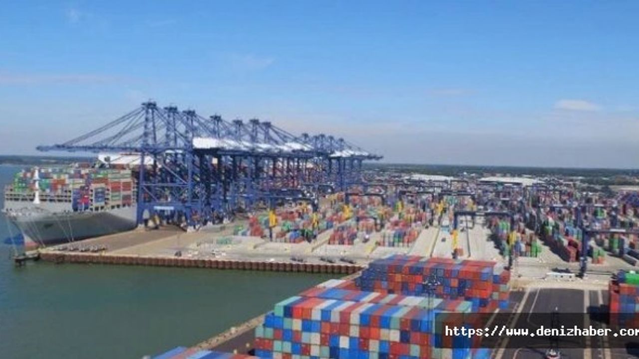 İngiltere'nin en büyük konteyner limanı Felixstowe greve gidiyor