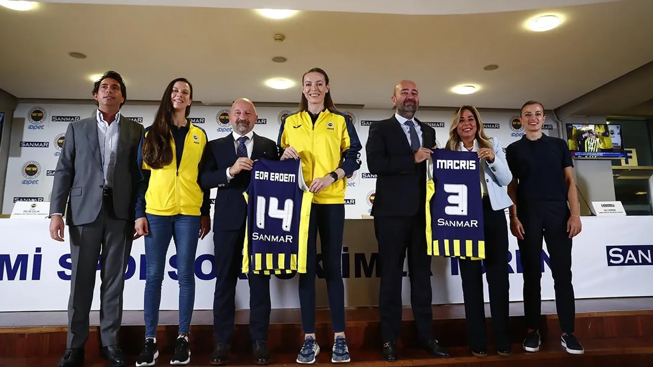 Sanmar ile Fenerbahçe Opet Kadın Voleybol Takımı güçlerini birleştirdi