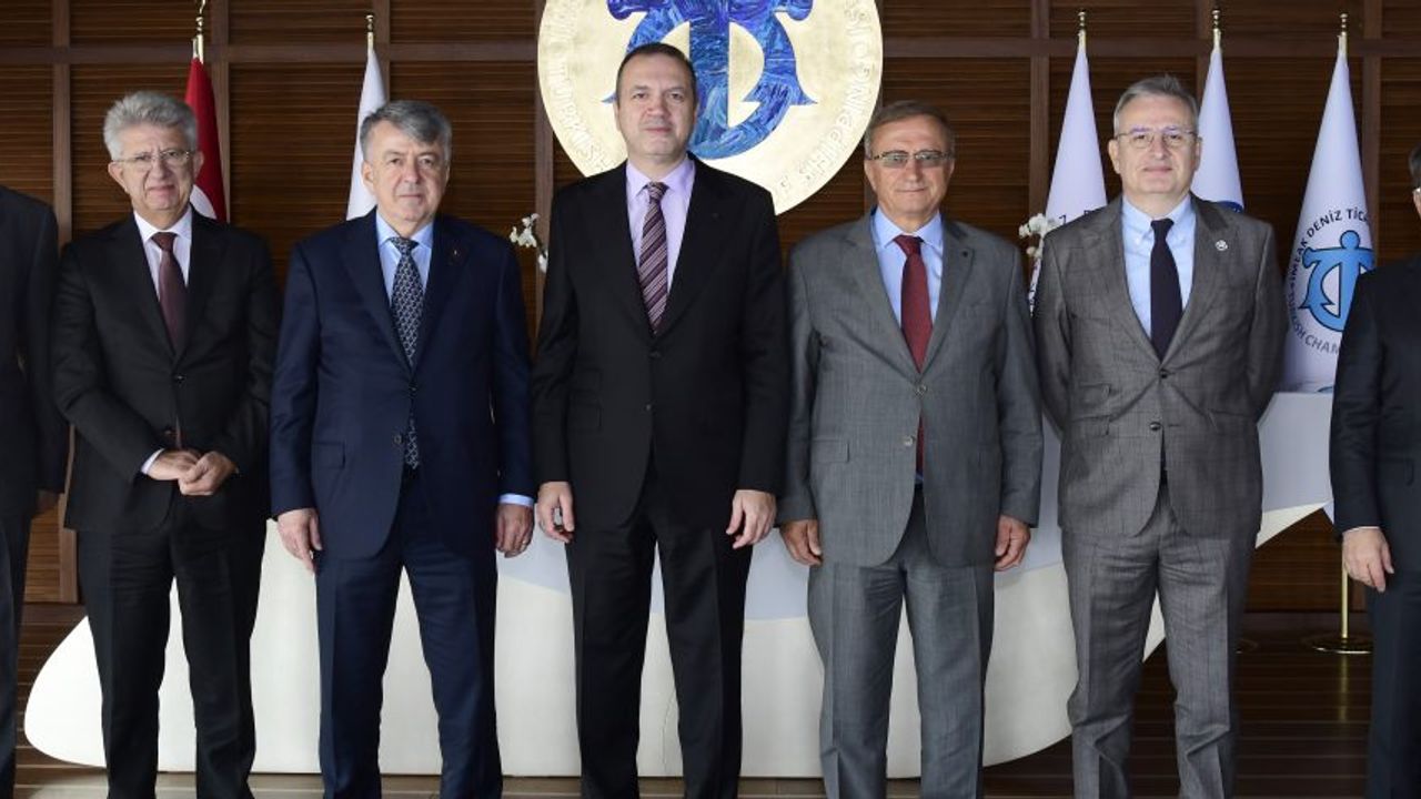 Türk Armatörler Birliği İMEAK DTO'yu ziyaret etti
