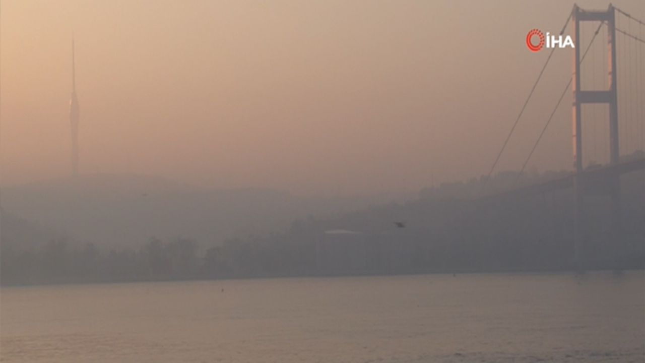İstanbul yeni yıla sisle uyandı