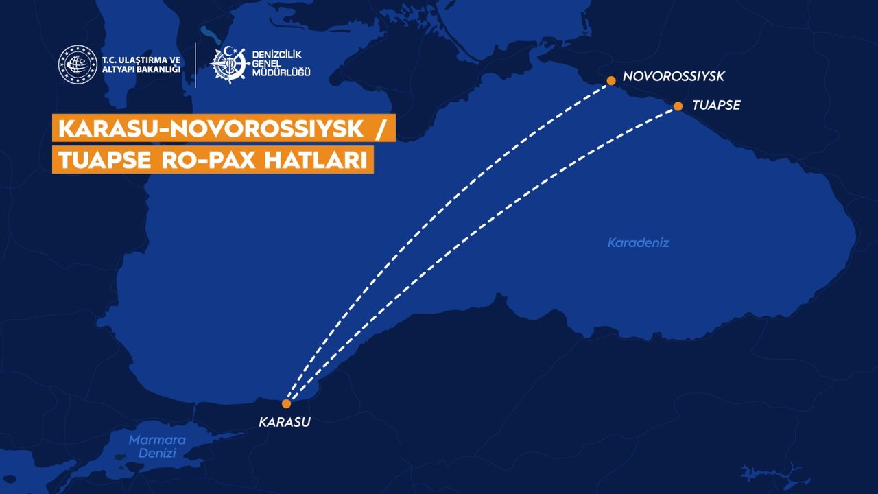 Karasu'dan  Novorossiysk'ye düzenli Ro / Pax seferleri başladı