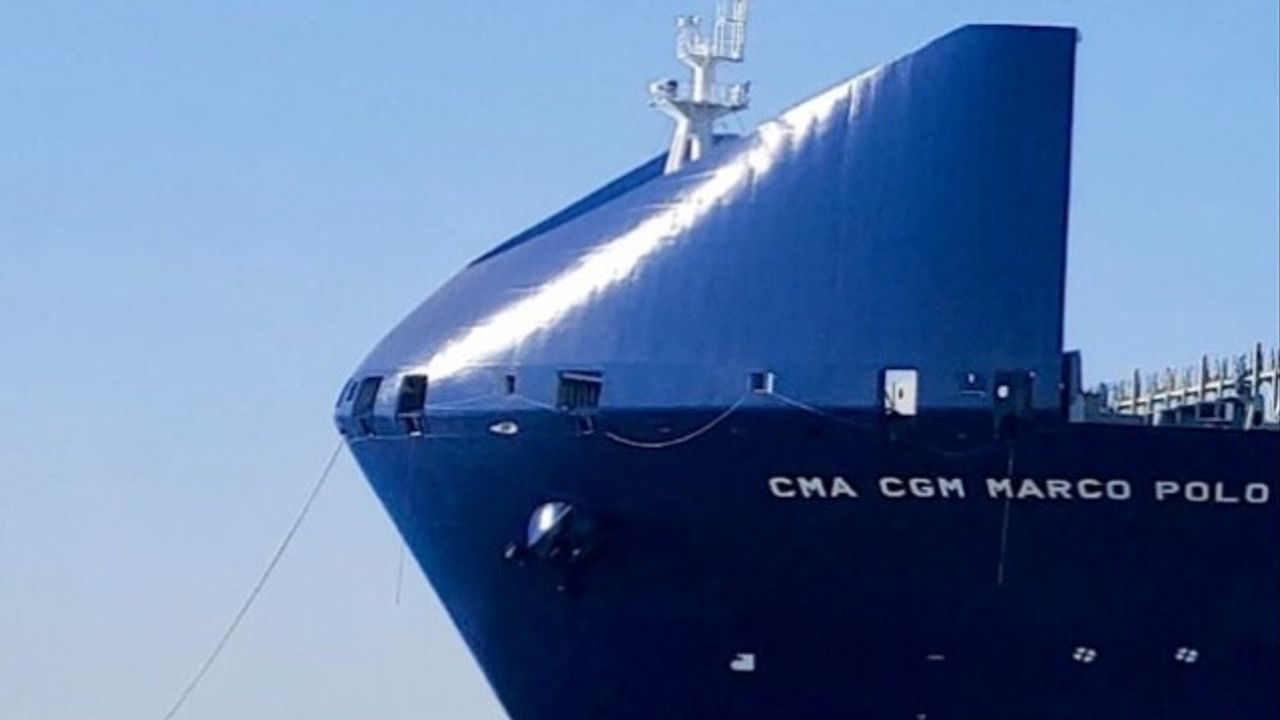 CMA CGM kargo gemilerine aerodinamik "burun estetiği"