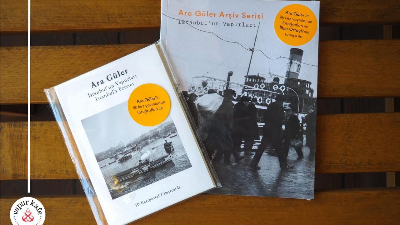 'İstanbul’un Vapurları' Arşiv Serisi Kitabı Vapur Kafelerde