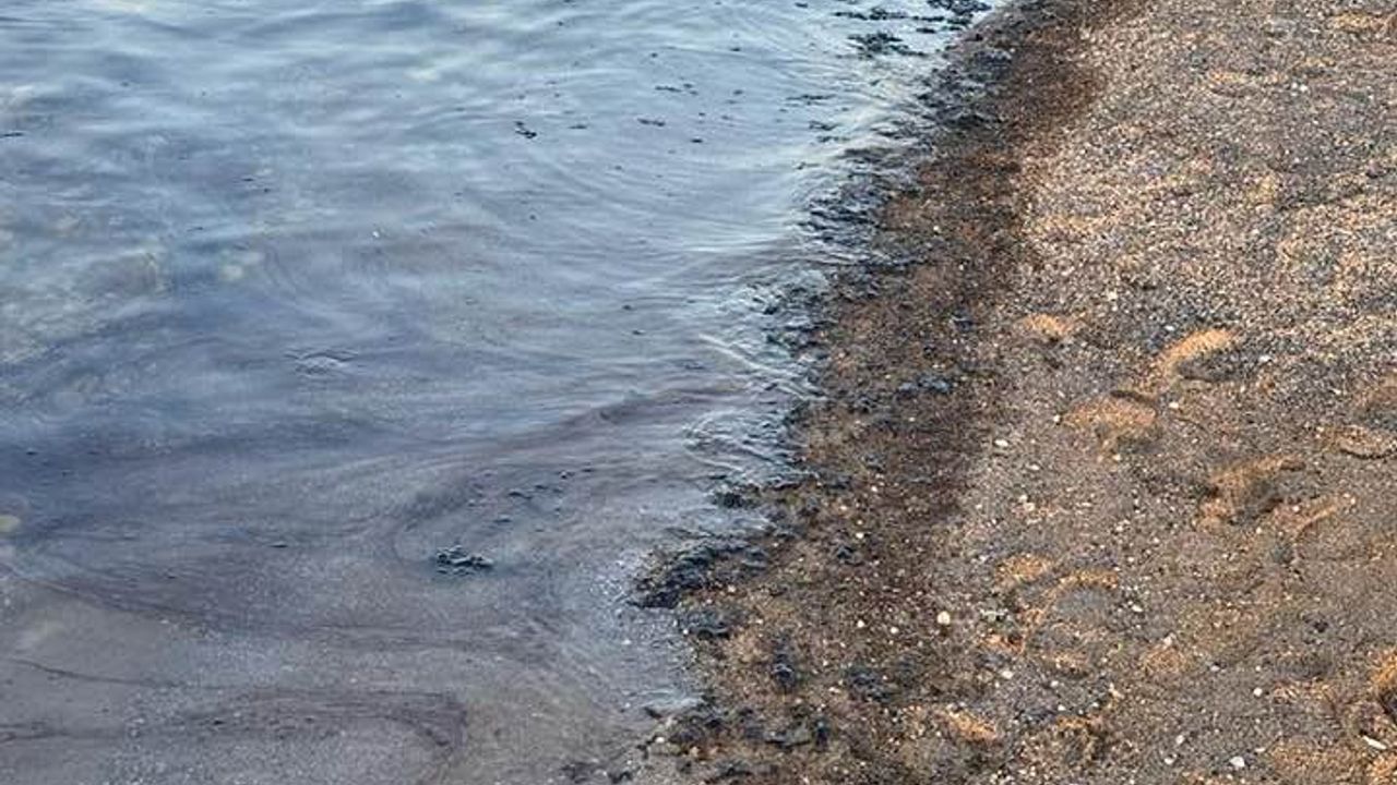 Girne sahillerinde tespit edilen yakıt kirliğine müdahale edildi