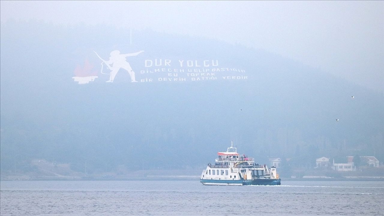 Sis bastı, Çanakkale Boğazı transit gemilere kapatıldı