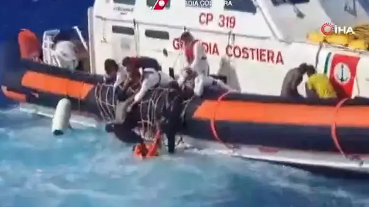 İtalya açıklarında iki göçmen teknesi battı: 2 ölü, 31 kayıp
