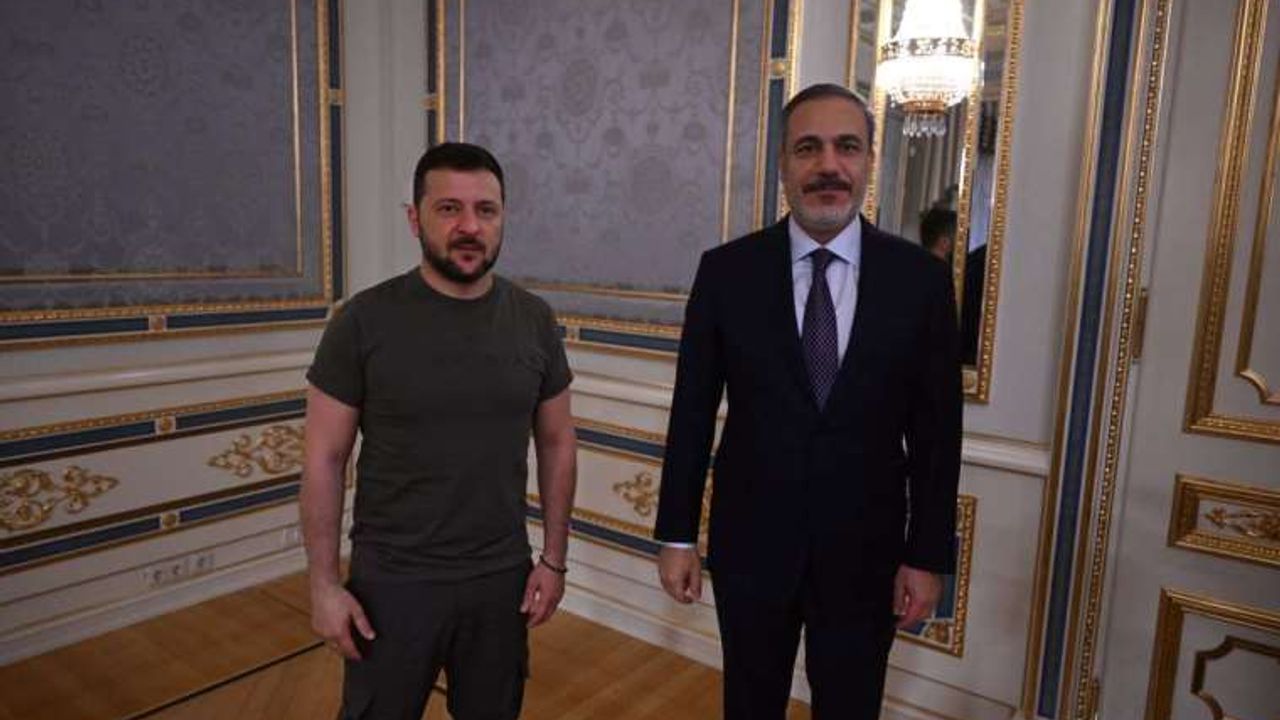 Dışişleri Bakanı Hakan Fidan, Kiev'i ziyaret etti