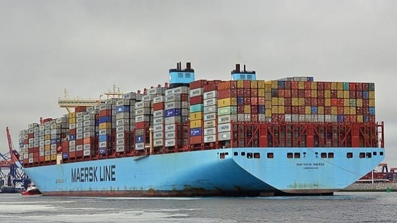 Maersk, Kuzey Denizi'nde 40'tan fazla konteynerini kaybetti