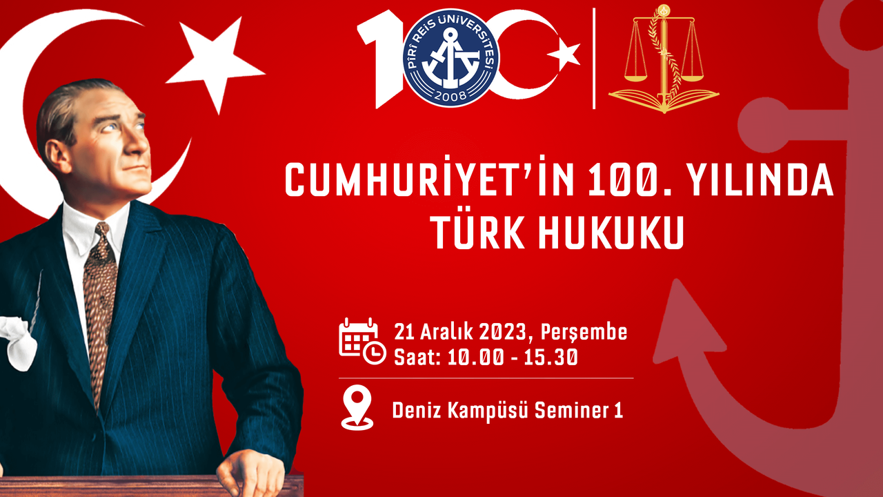 PRÜ Hukuk'ta seminer: Cumhuriyetin 100. Yılında Türk Hukuku