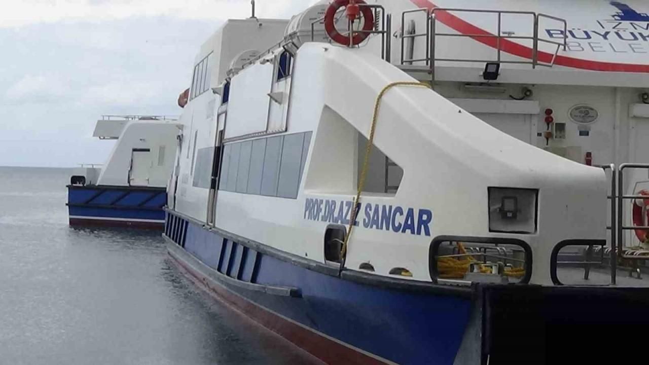 İzmir’de deniz ulaşımı iptal edildi