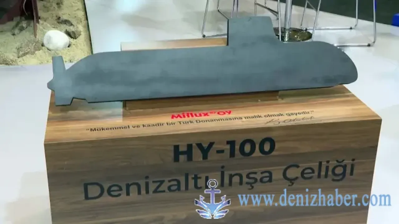 OYAK, denizaltı çeliği HY-100’ü milli imkanlarla üretti