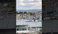 İzmir'de Deprem, Sığacık marinada tekneler battı iskele çöktü