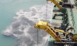 Trabzon Limanı'ndan 100 ton çöp çıktı