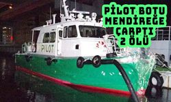 Kılavuz kaptan botu mendireğe çarptı 2 ölü, 3 yaralı