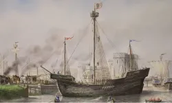 15. yüzyıldan kalma gemi parçaları bir araya getiriliyor