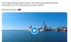 MSB: “Bayraktar ve Sancaktar gemilerinde depremzedelerin tedavileri sürüyor”