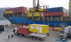 MSC Caledonia II, 522 adet yaşam konteyneri ile İskenderun'da