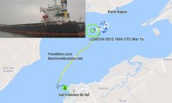 Panamax dökme yük gemisi Brezilya'da karaya oturdu