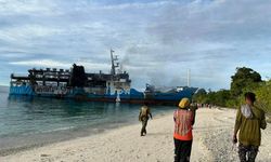 Filipinler'de yolcu gemisinde yangın çıktı