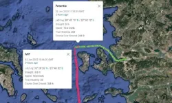 Sakız Adası açıklarında Türk sahipli iki gemi çarpıştı( Video)
