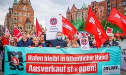 2.500 kişi, MSC'yi protesto etmek için Hamburg sokaklarına çıktı