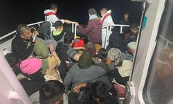 Yunan unsurlarınca ölüme terk edilen 40 kaçak göçmen kurtarıldı