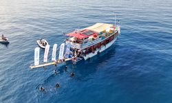 Transbosphor'un desteklediği Devrim Cenk Ulusoy, 78 metreye daldı