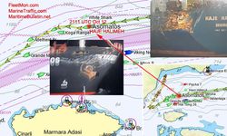 Marmara Denizi'nde dökme yük gemisi, genel kargo gemisine çarptı